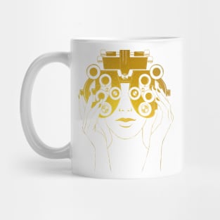 Optometry Art Mug